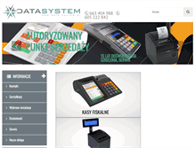 Tablet Screenshot of data-system.pl